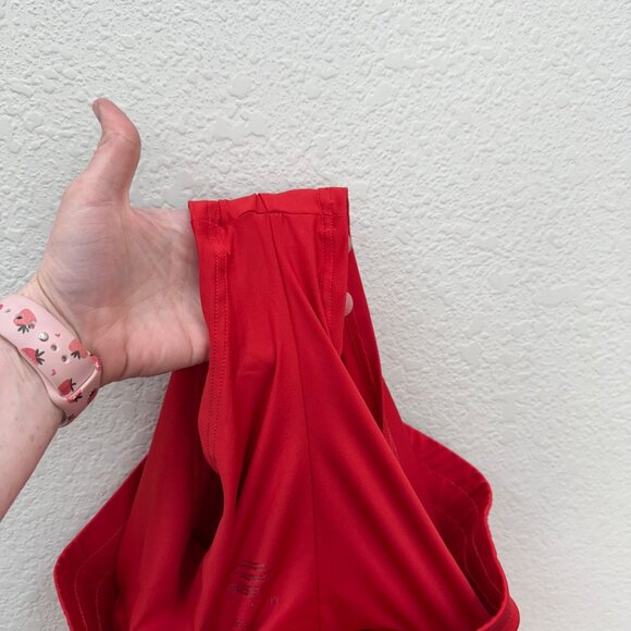 Cleo Harper Dash Red Quick Dry Stretch Lined Running Shorts Womens size Small - Picture 5 of 10